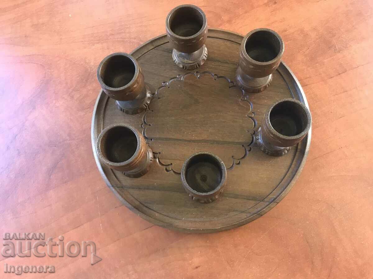 Livrarea CANI TAVA SCULPA IN LEMN NUC FRUMUSETE - NOU!!!