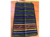 ANTIQUE ETHNIC WOVEN WOOL APRON