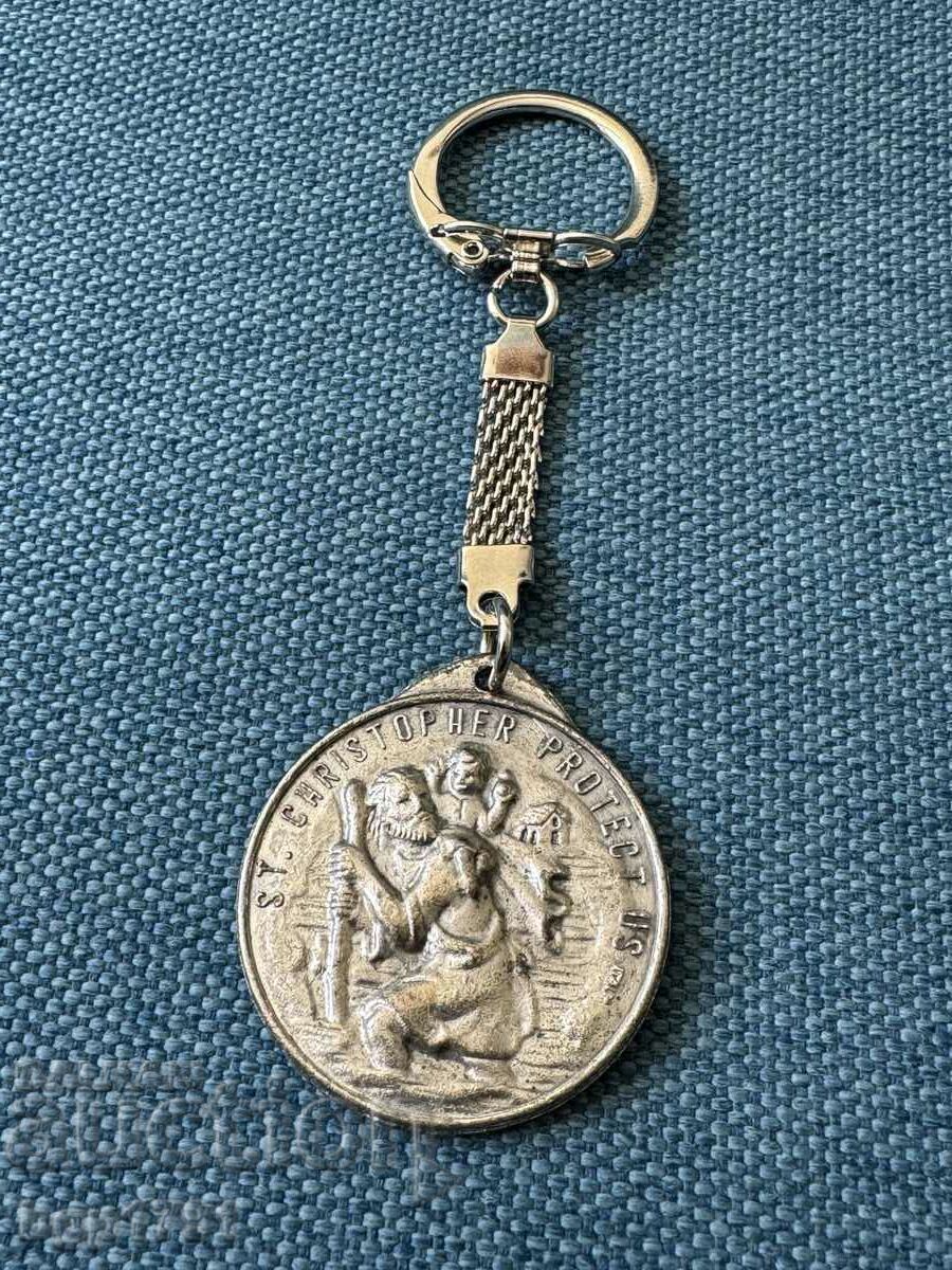 Delivery of Keychain - with Pope John Paul, new