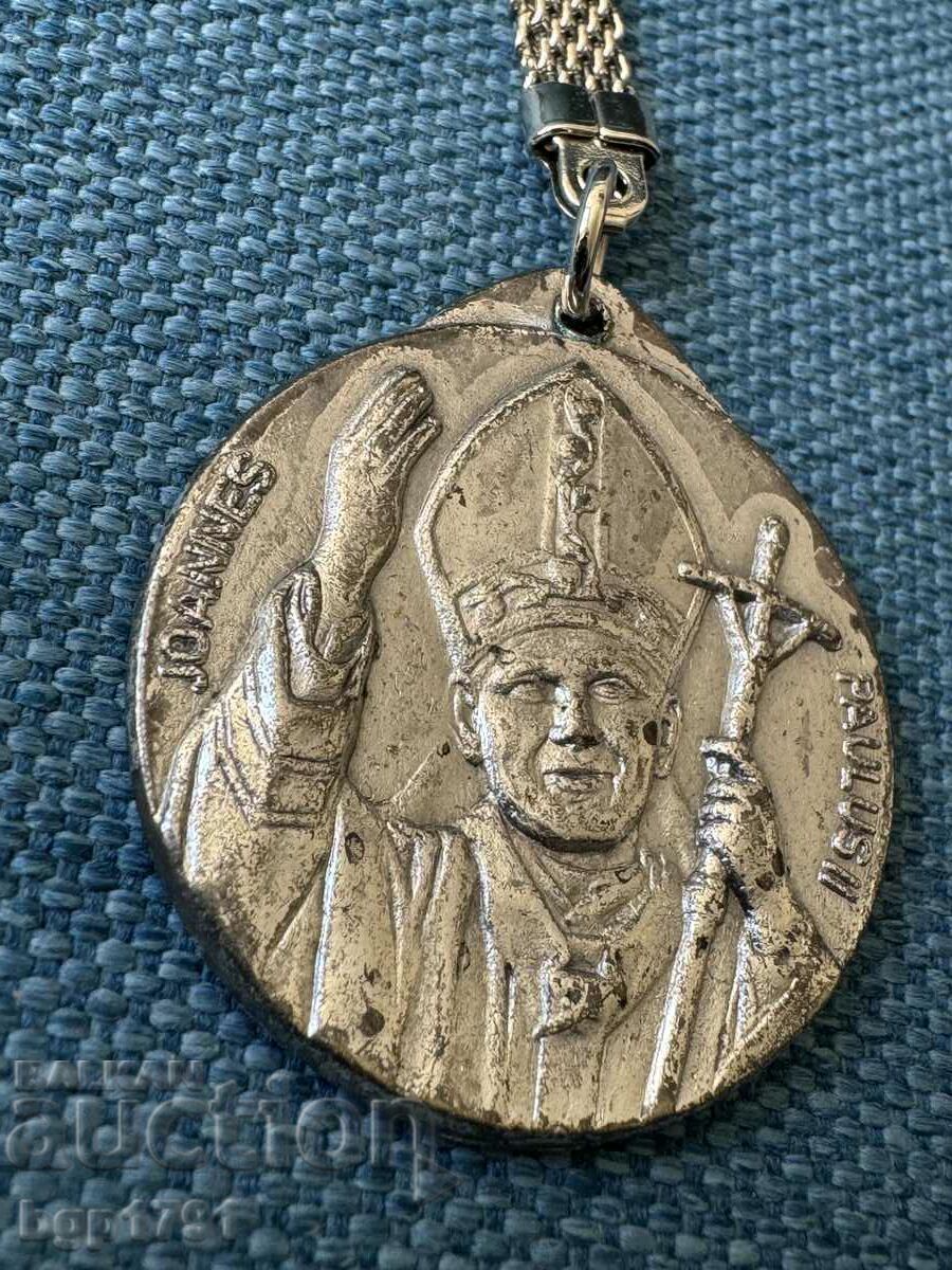 Keychain - with Pope John Paul, new - 5