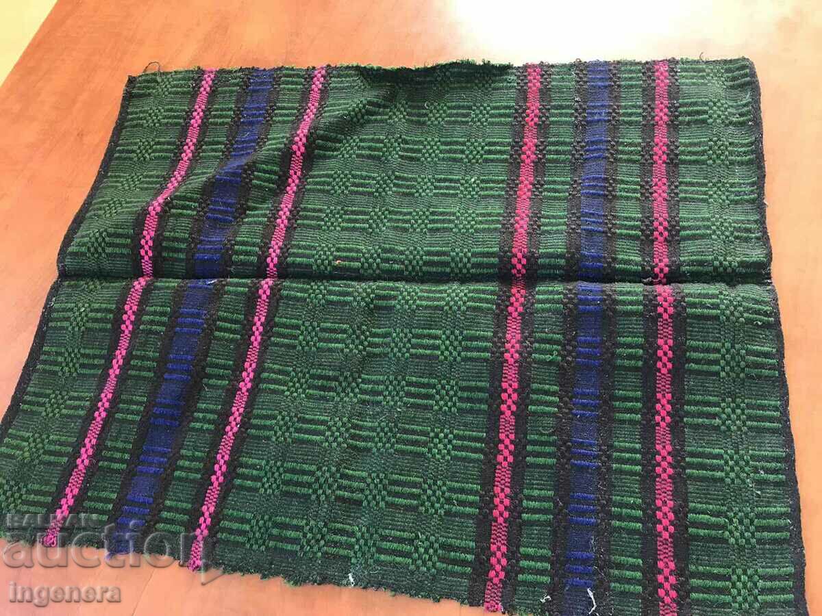 Delivery of WOOL WOVEN ANTIQUE ETHNIC APRON WITHOUT STRAPS Delivery of WOOL WOVEN ANTIQUE ETHNIC APRON WITHOUT STRAPS