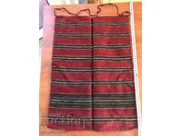 ANTIQUE ETHNIC WOVEN WOOL APRON