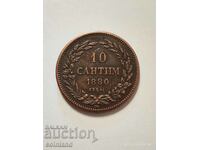 10 сантима 1880г.-РЕПЛИКА РЕПРОДУКЦИЯ