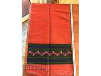 ANTIQUE ETHNIC WOVEN WOOL APRON