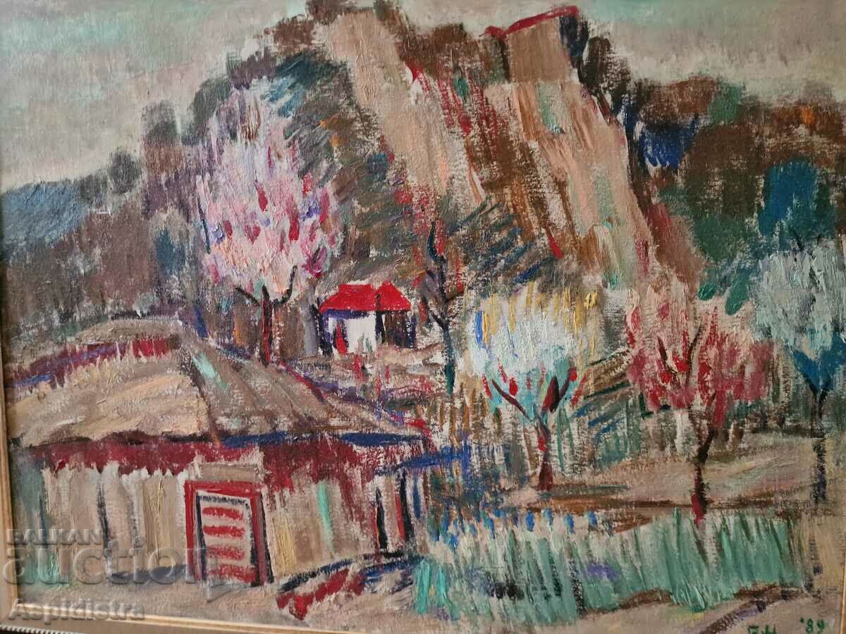 Painting by Boris Nenov with price 2700.00 BGN | € 1380.49 Painting by Boris Nenov with price 2700.00 BGN | € 1380.49