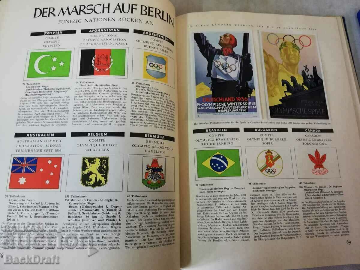 Δημοπρασία Βιβλίο Άλμπουμ Β 'Παγκοσμίου Πολέμου Ολυμπιακοί Αγώνες Βερολίνο 1936 Τόμος 1,2 Δημοπρασία Βιβλίο Άλμπουμ Β 'Παγκοσμίου Πολέμου Ολυμπιακοί Αγώνες Βερολίνο 1936 Τόμος 1,2