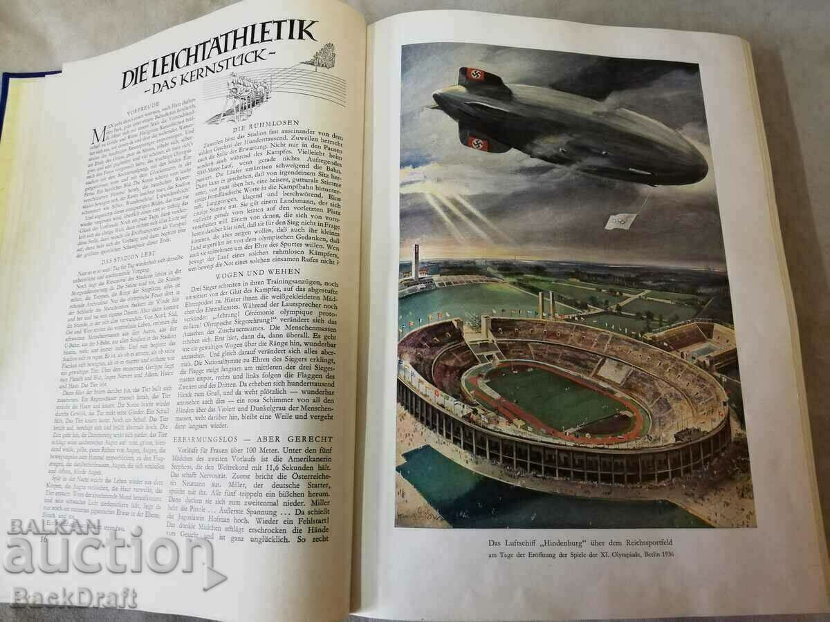 Βιβλίο Άλμπουμ Β 'Παγκοσμίου Πολέμου Ολυμπιακοί Αγώνες Βερολίνο 1936 Τόμος 1,2 - 5 Βιβλίο Άλμπουμ Β 'Παγκοσμίου Πολέμου Ολυμπιακοί Αγώνες Βερολίνο 1936 Τόμος 1,2 - 5