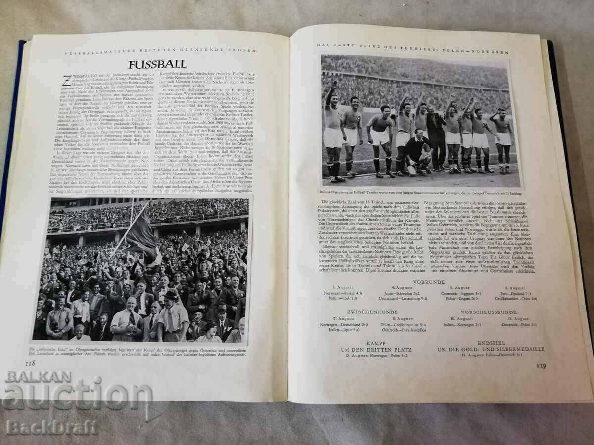 Βιβλίο Άλμπουμ Β 'Παγκοσμίου Πολέμου Ολυμπιακοί Αγώνες Βερολίνο 1936 Τόμος 1,2 - 6 Βιβλίο Άλμπουμ Β 'Παγκοσμίου Πολέμου Ολυμπιακοί Αγώνες Βερολίνο 1936 Τόμος 1,2 - 6