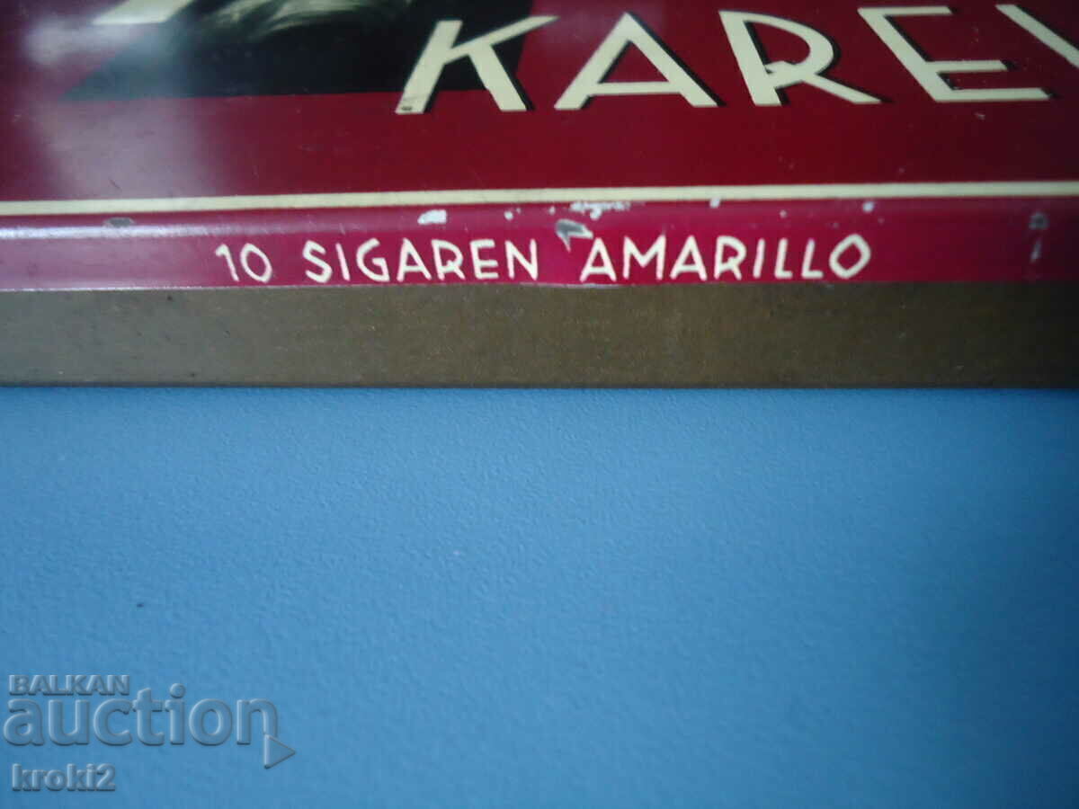 Δημοπρασία Παλιό και σπάνιο τσίγκινο κουτί τσιγάρων Δημοπρασία Παλιό και σπάνιο τσίγκινο κουτί τσιγάρων