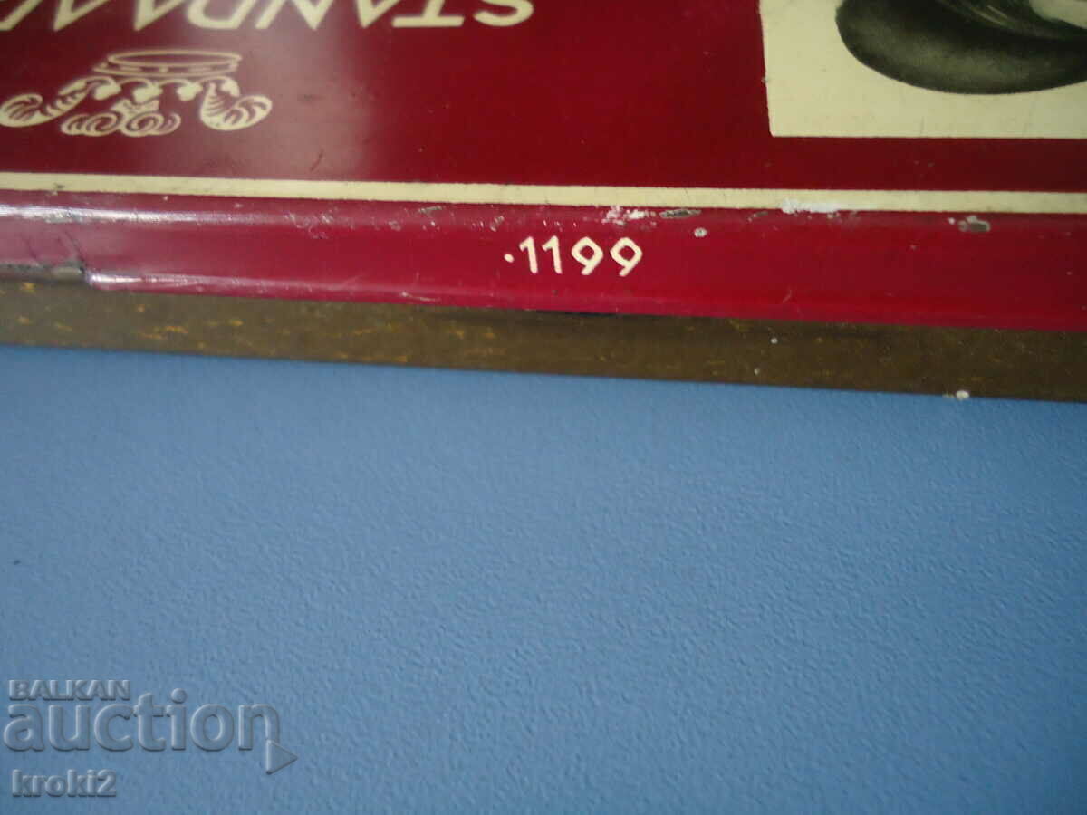 Παλιό και σπάνιο τσίγκινο κουτί τσιγάρων - 5 Παλιό και σπάνιο τσίγκινο κουτί τσιγάρων - 5