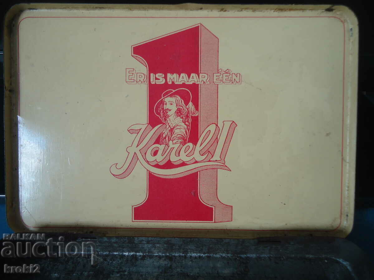 Παλιό και σπάνιο τσίγκινο κουτί τσιγάρων - 6 Παλιό και σπάνιο τσίγκινο κουτί τσιγάρων - 6