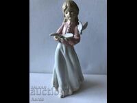 A beautiful porcelain figurine