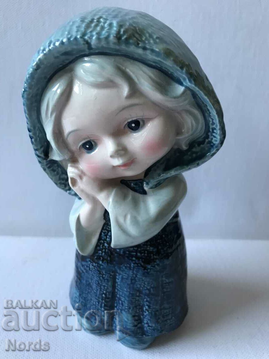 A beautiful porcelain figurine