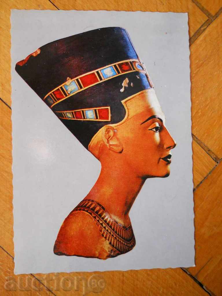 postcard - Egypt (the statue of Nefertiti)