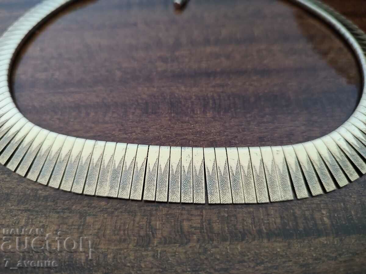 Necklace with gilding, necklace, jewelry, 80-90 years old, 19.10.24 with price 180.00 BGN | € 92.03 Necklace with gilding, necklace, jewelry, 80-90 years old, 19.10.24 with price 180.00 BGN | € 92.03