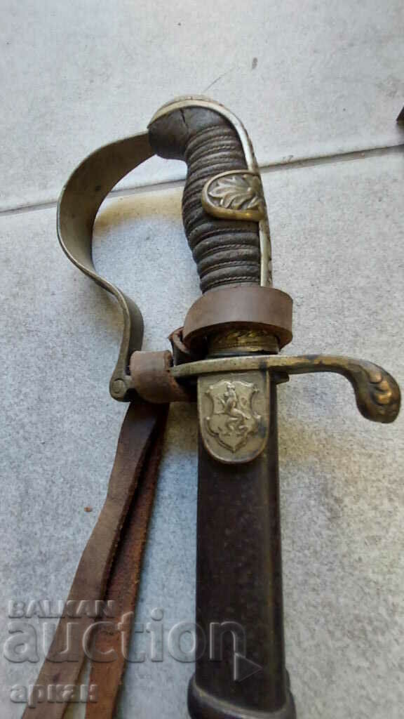 Ferdinand - Princely officer's saber - With us god engraving