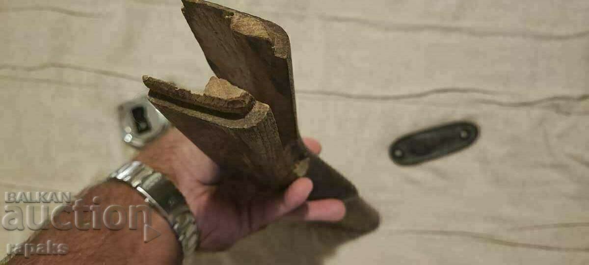 Stoc de pușcă MP41, Shpagin, carabină, sculptură în lemn, decor - 6