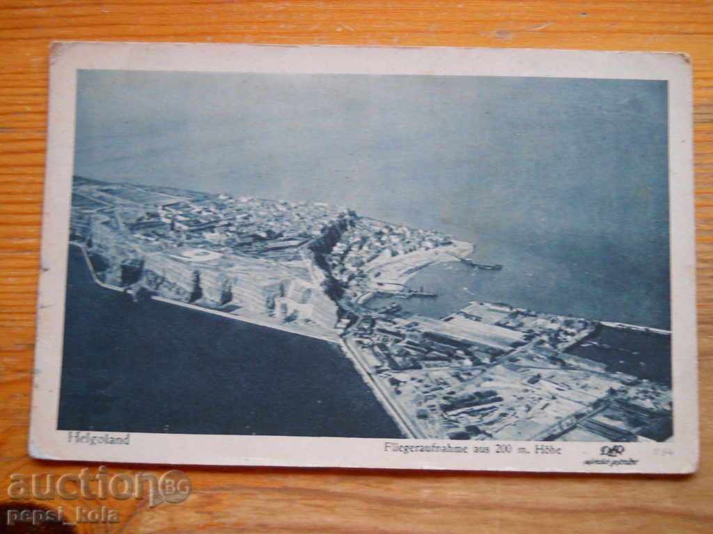 antique postcard - Germany (Helgoland) 1920