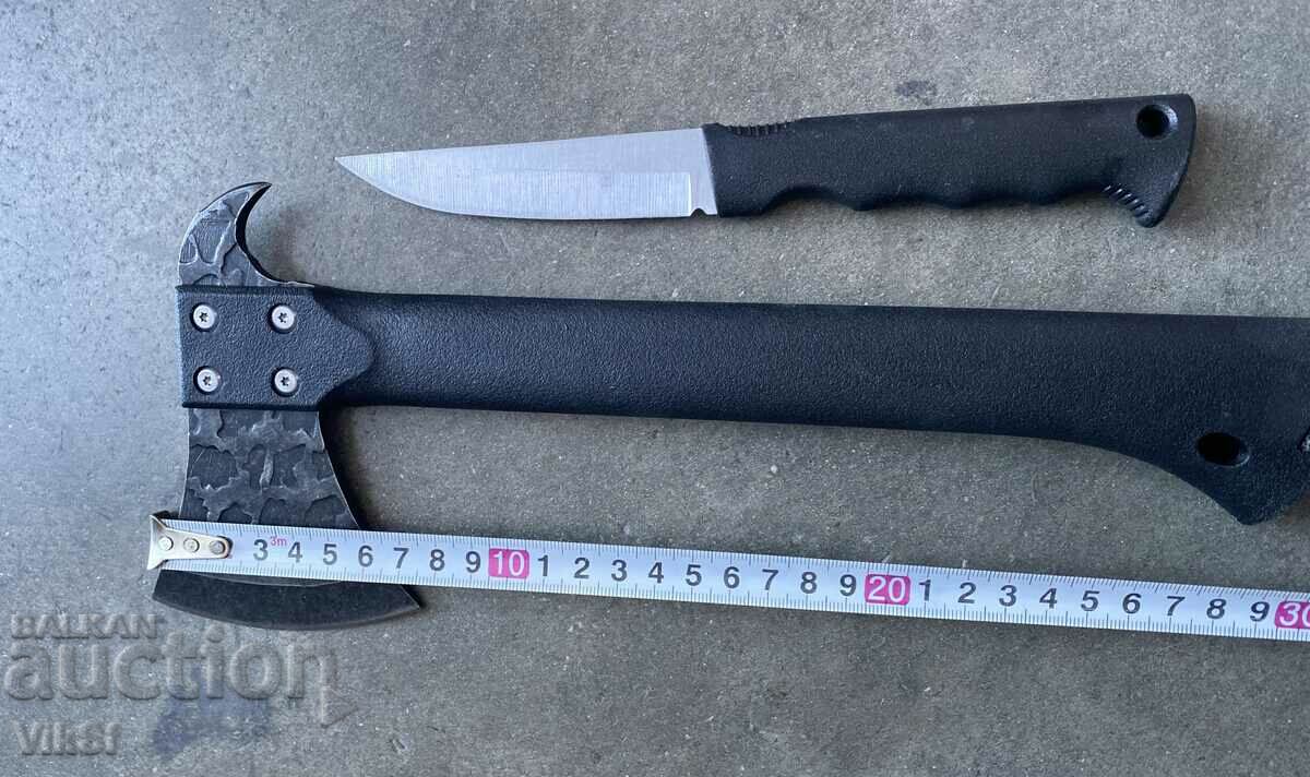 Delivery of Hatchet/tomahawk/ + knife+sharpener