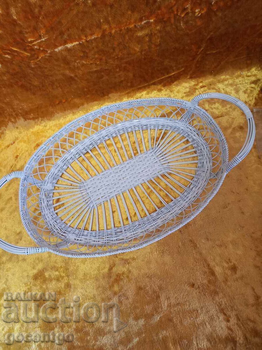 Metal braided board 44 x 26 cm. - 5