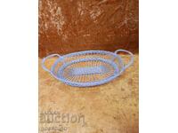 Metal braided board 44 x 26 cm.