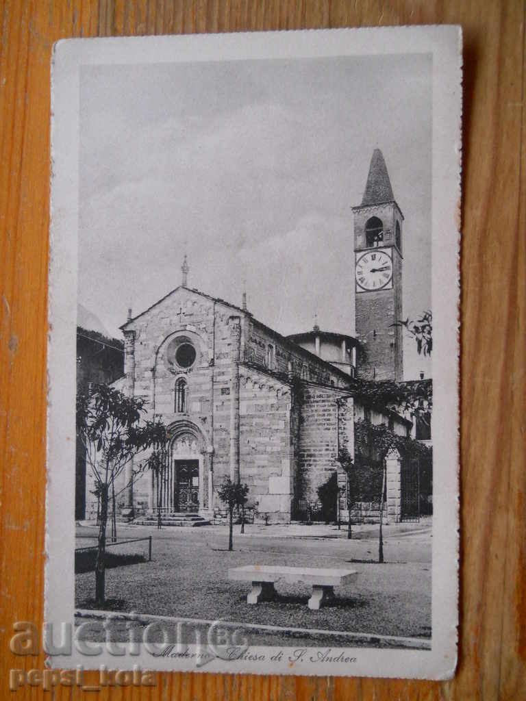 antique postcard - Italy (Maderno)