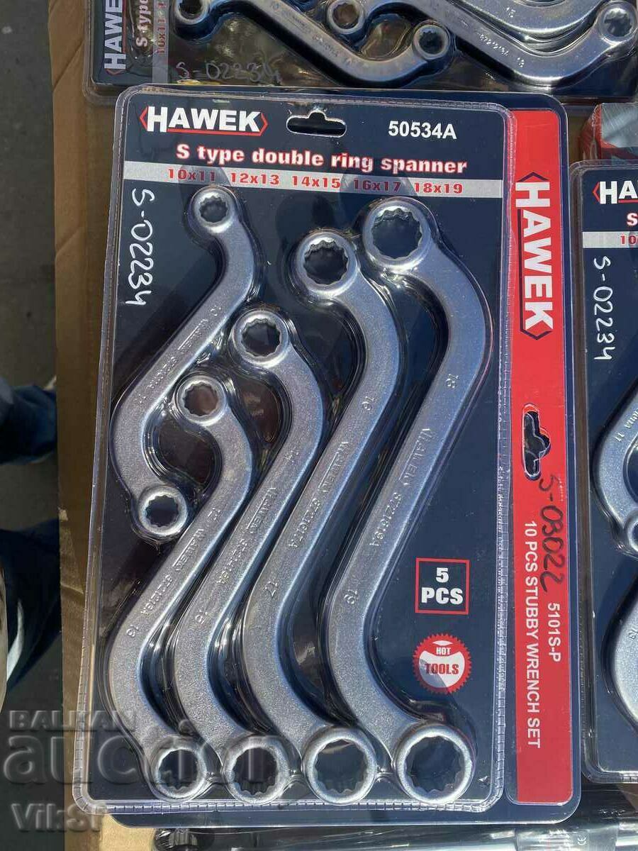 Delivery of Key stars S-shaped 5 parts, HAWEK Delivery of Key stars S-shaped 5 parts, HAWEK