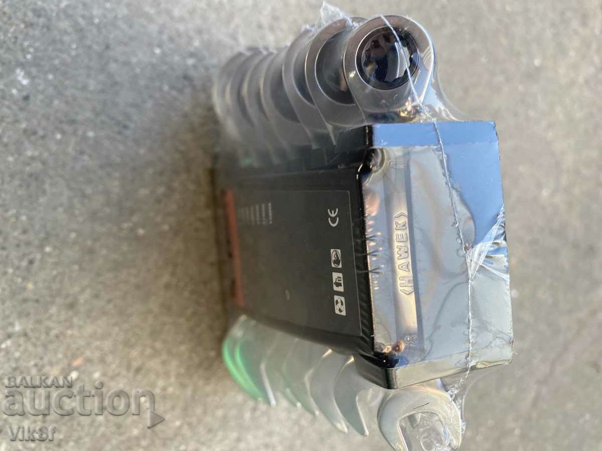 Delivery of HAWEK HW-51072S Short Ratchet Wrench Set 8-19mm Delivery of HAWEK HW-51072S Short Ratchet Wrench Set 8-19mm