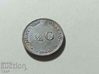 1/4 Gulden 1944 Silver-0.01 cent