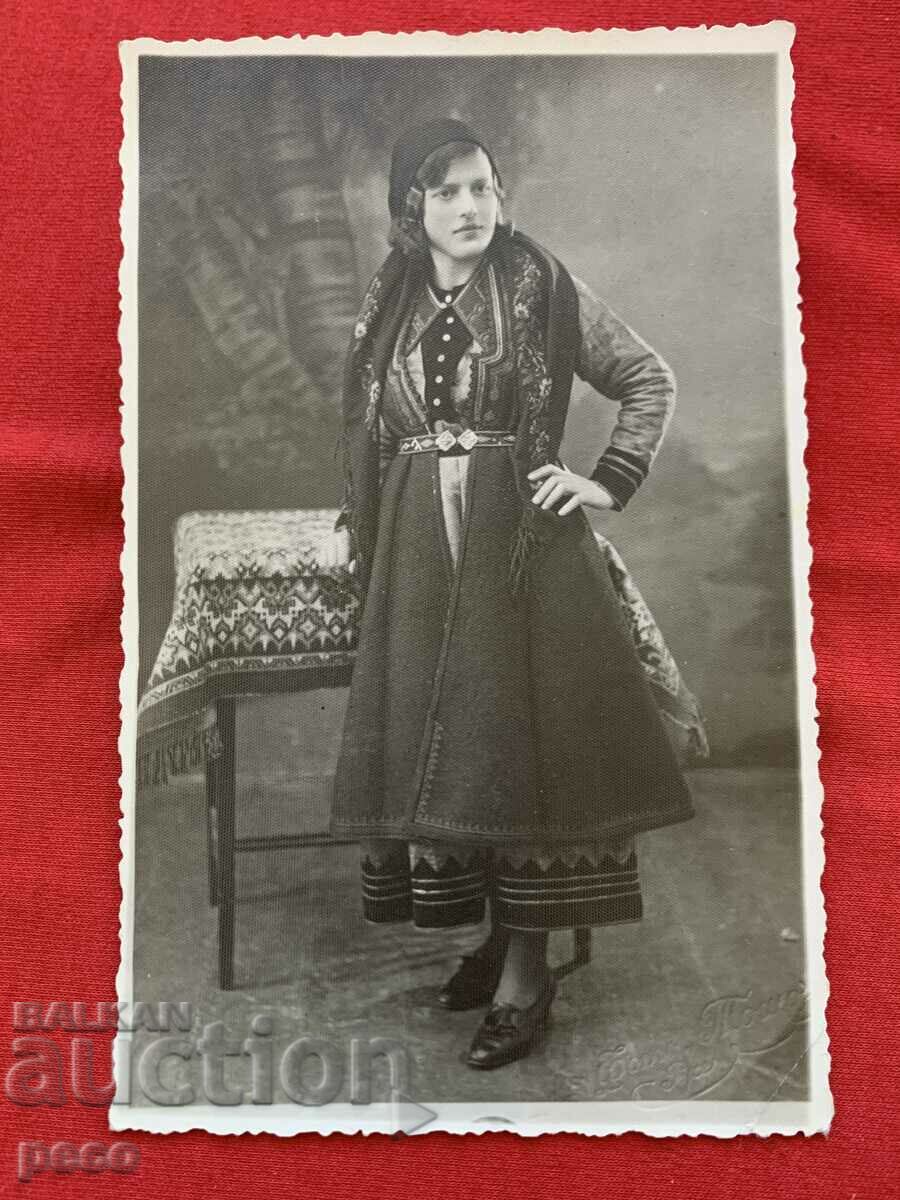 Costum de oraș femeie evreică 1934