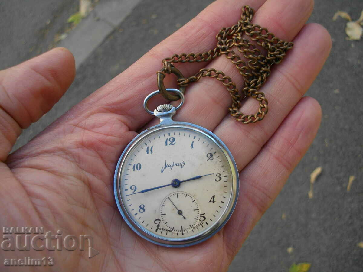 POCKET WATCH LIGHTNING LIGHTNING PRECISION + KUSTEK