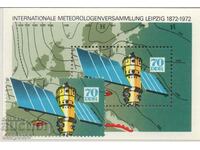 1972. GDR. International Meteorological Congress. Block.