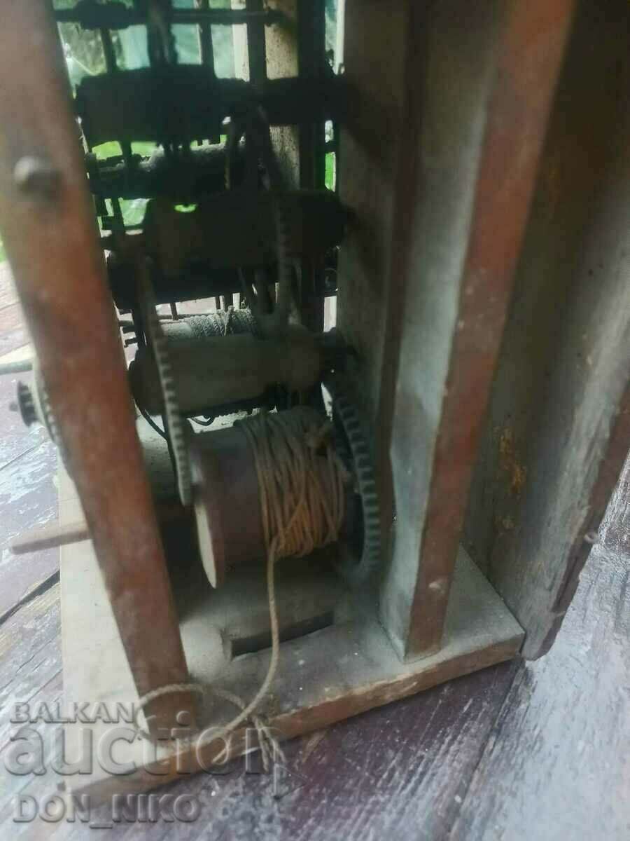 Antique primitive wall clock 18th century with price 250.00 BGN | € 127.82 Antique primitive wall clock 18th century with price 250.00 BGN | € 127.82