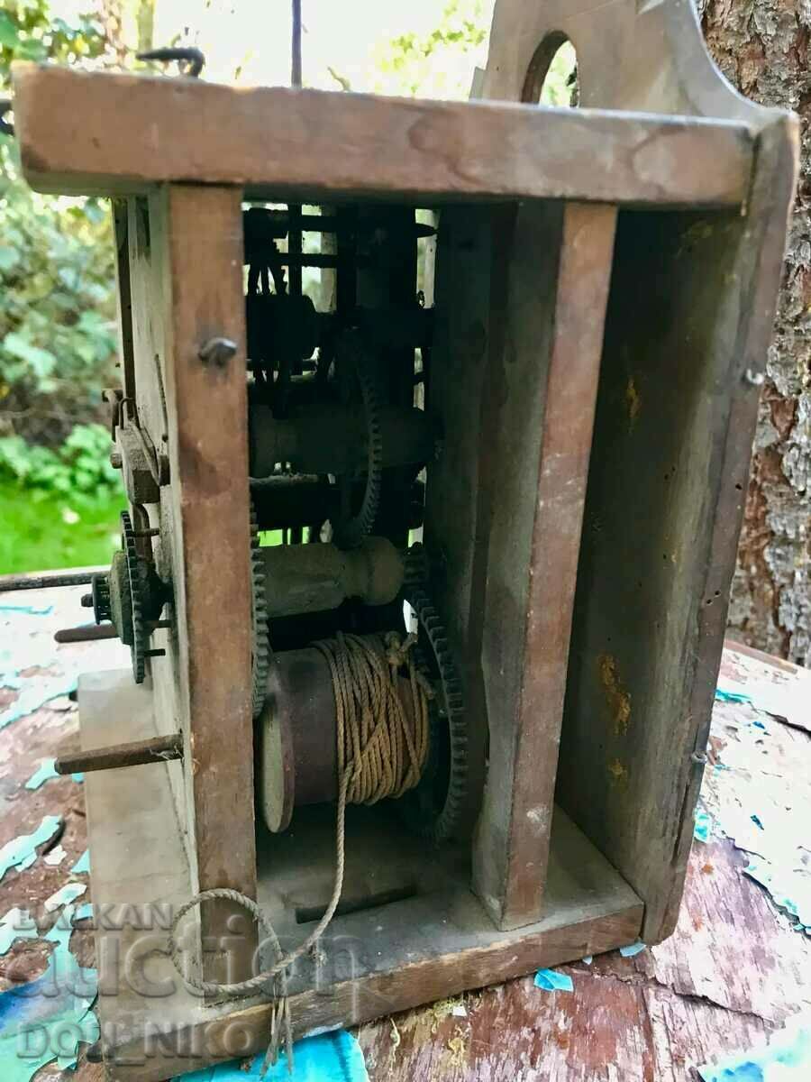 Antique primitive wall clock 18th century - 5 Antique primitive wall clock 18th century - 5