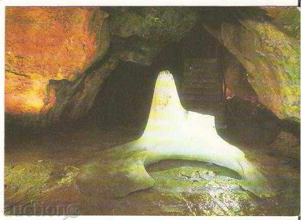 Map Bulgaria "Ledenika" cave Ice column*