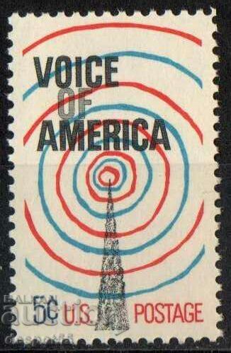 1967. USA. The voice of America.