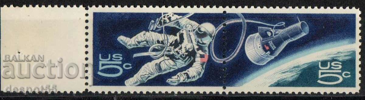 1967. USA. Space - America's first spacewalk.