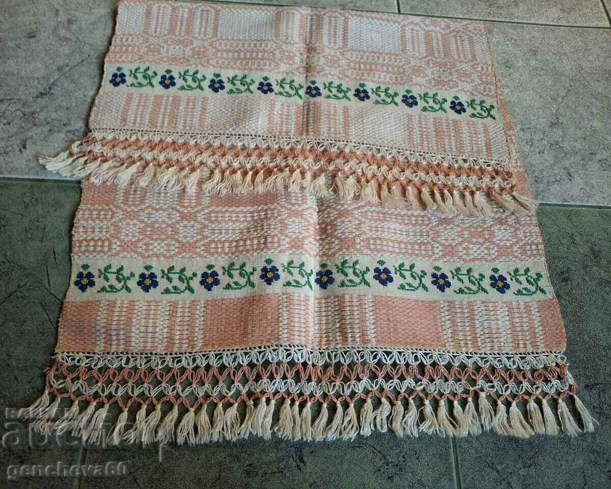 Licitație Prosop autentic rar pentru față, mâini, cu broderie
