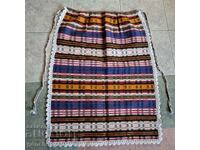 Authentic woven patterned apron