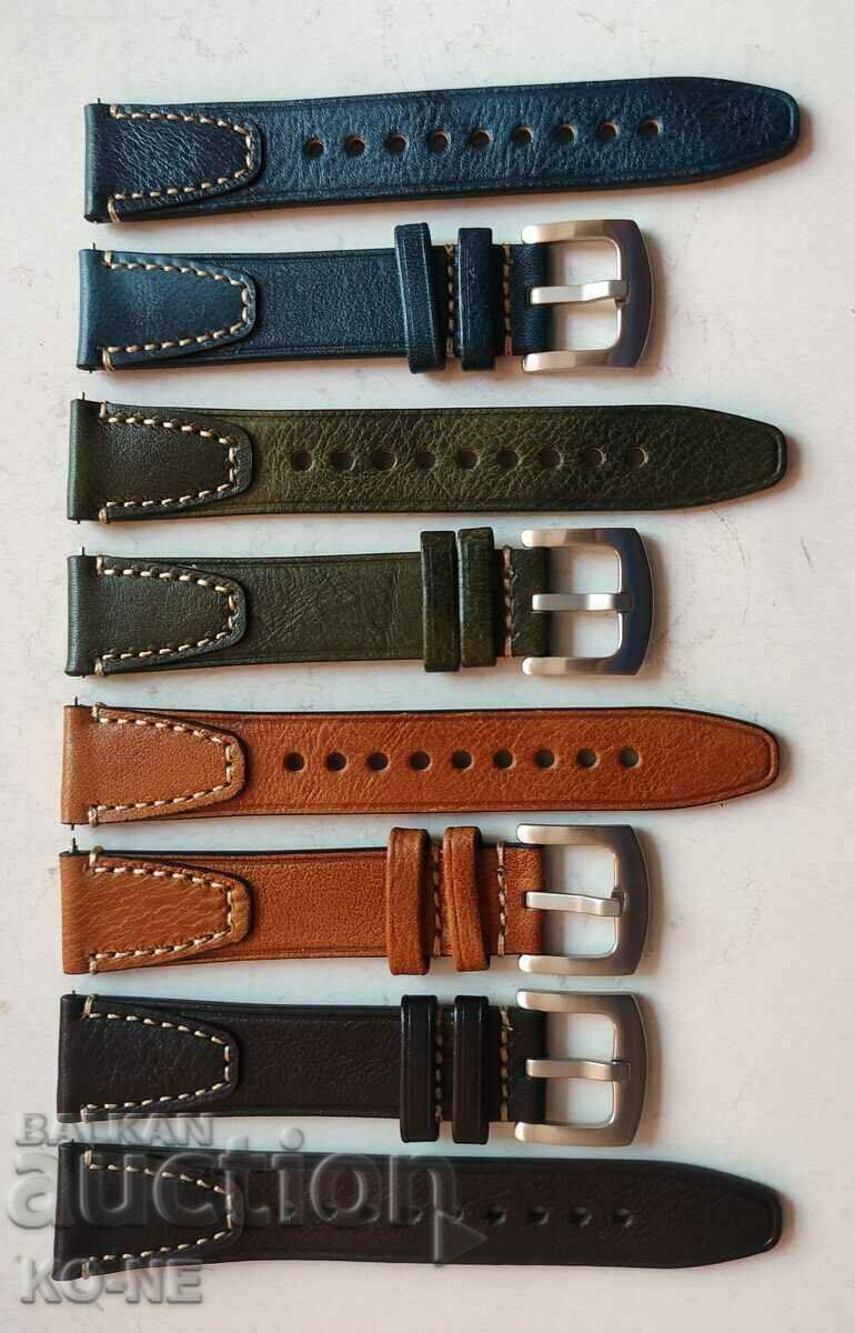Auction Leather straps 20mm Auction Leather straps 20mm