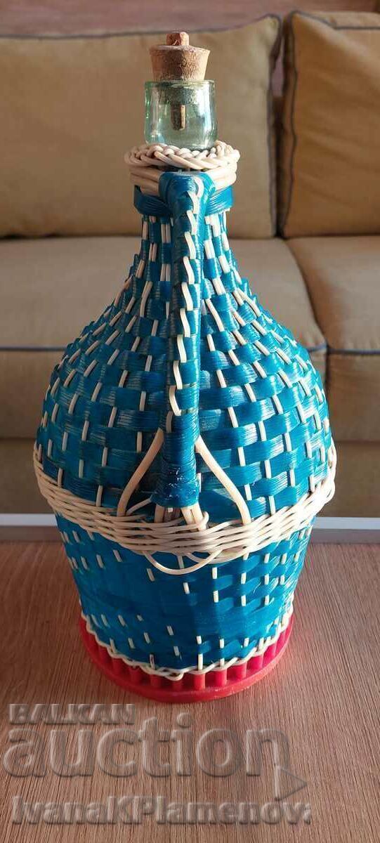 Damajana tricotat retro inaltime 35cm cu preț € 14.00 | 27.38 BGN