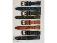 Leather straps 18mm