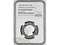 BGN 500 1996 NHA PF 70 ULTRA CAMEO NGC