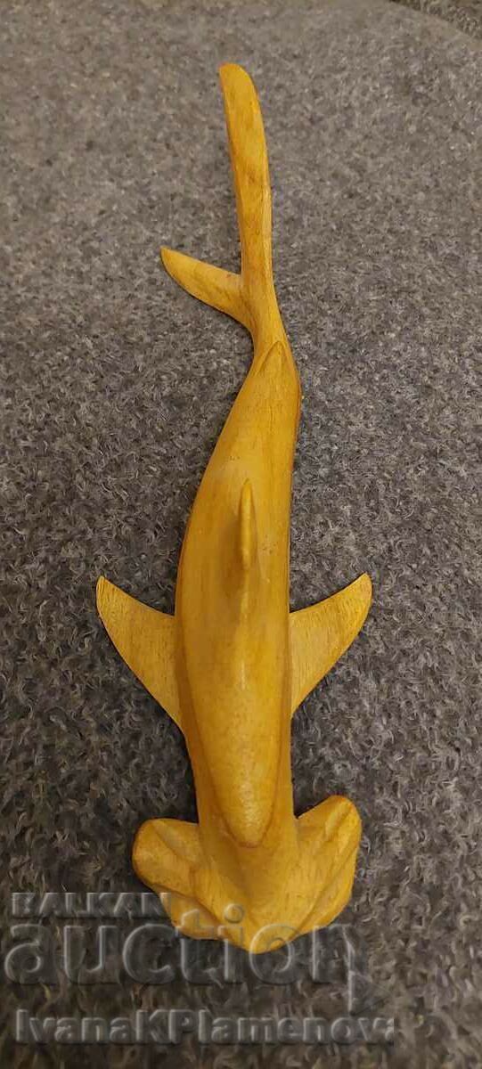 Carved shark with price 25.00 BGN | € 12.78 Carved shark with price 25.00 BGN | € 12.78