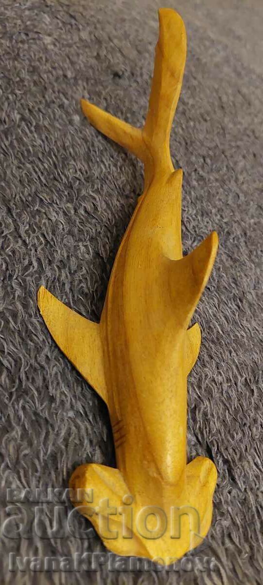 Carved shark - 5 Carved shark - 5