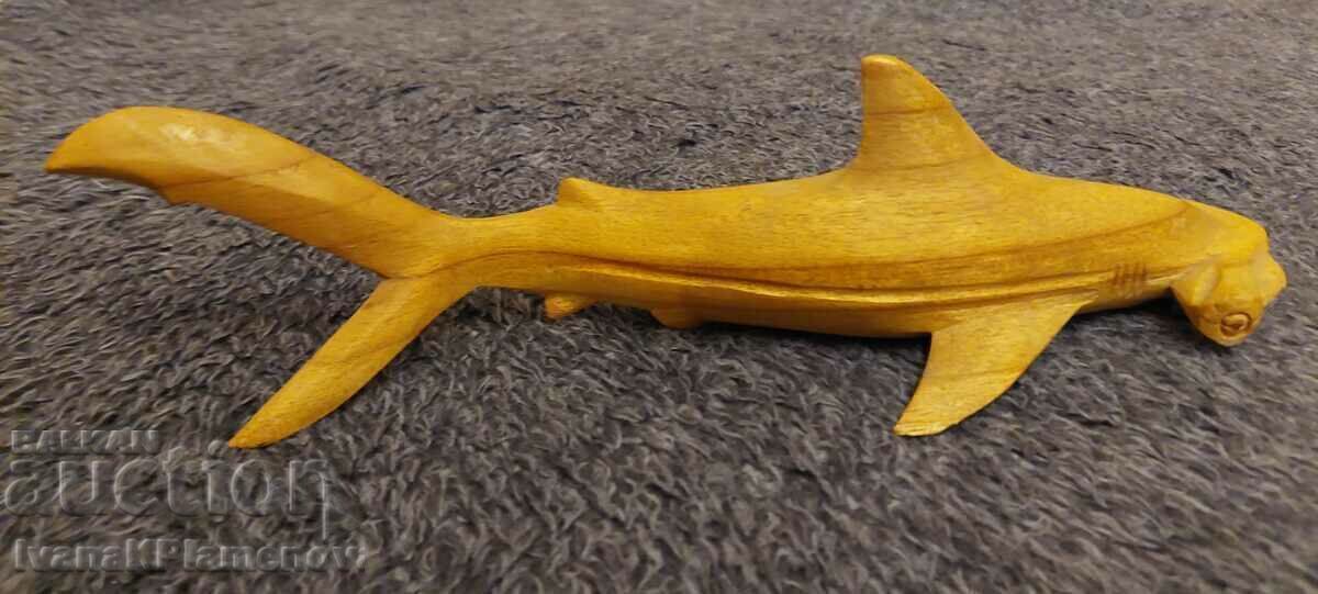 Carved shark - 6 Carved shark - 6