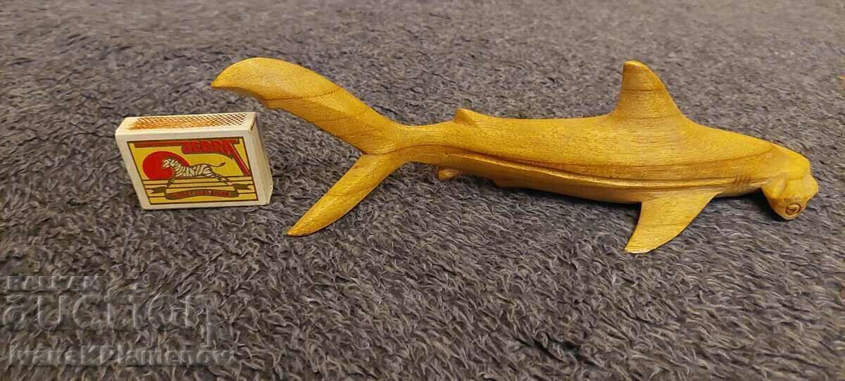 Carved shark - 7 Carved shark - 7