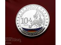 Germany-medal from the series "10 years of common currency" 2009