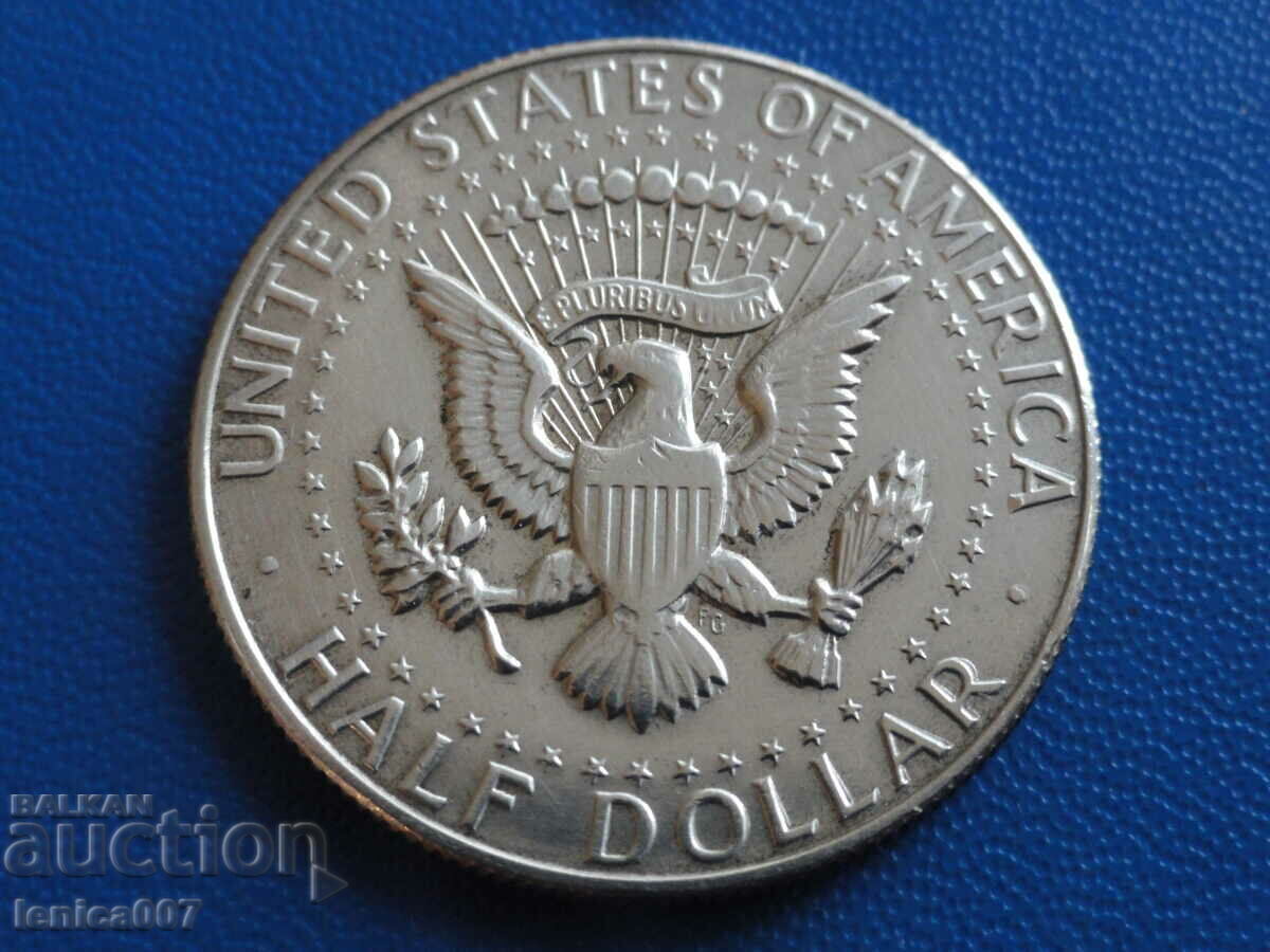 Livrarea SUA 1966 - 1/2 dolar Livrarea SUA 1966 - 1/2 dolar
