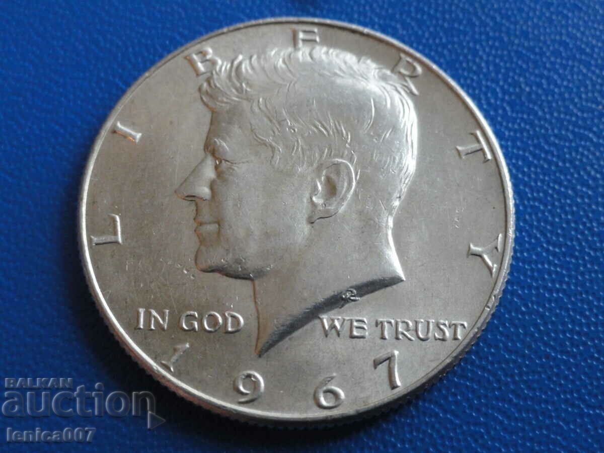 Auction  USA 1967 - 1/2 dollar